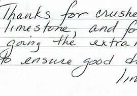 Bundy Testimonial