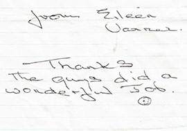Varner Testimonial